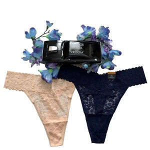 Inc International Concepts NWT 2 Lace Thongs Bundle Women 3X
